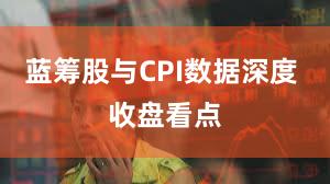 蓝筹股与CPI数据深度 收盘看点