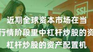 近期全球资本市场在当前结构性行情阶段里中杠杆炒股的资产配置机